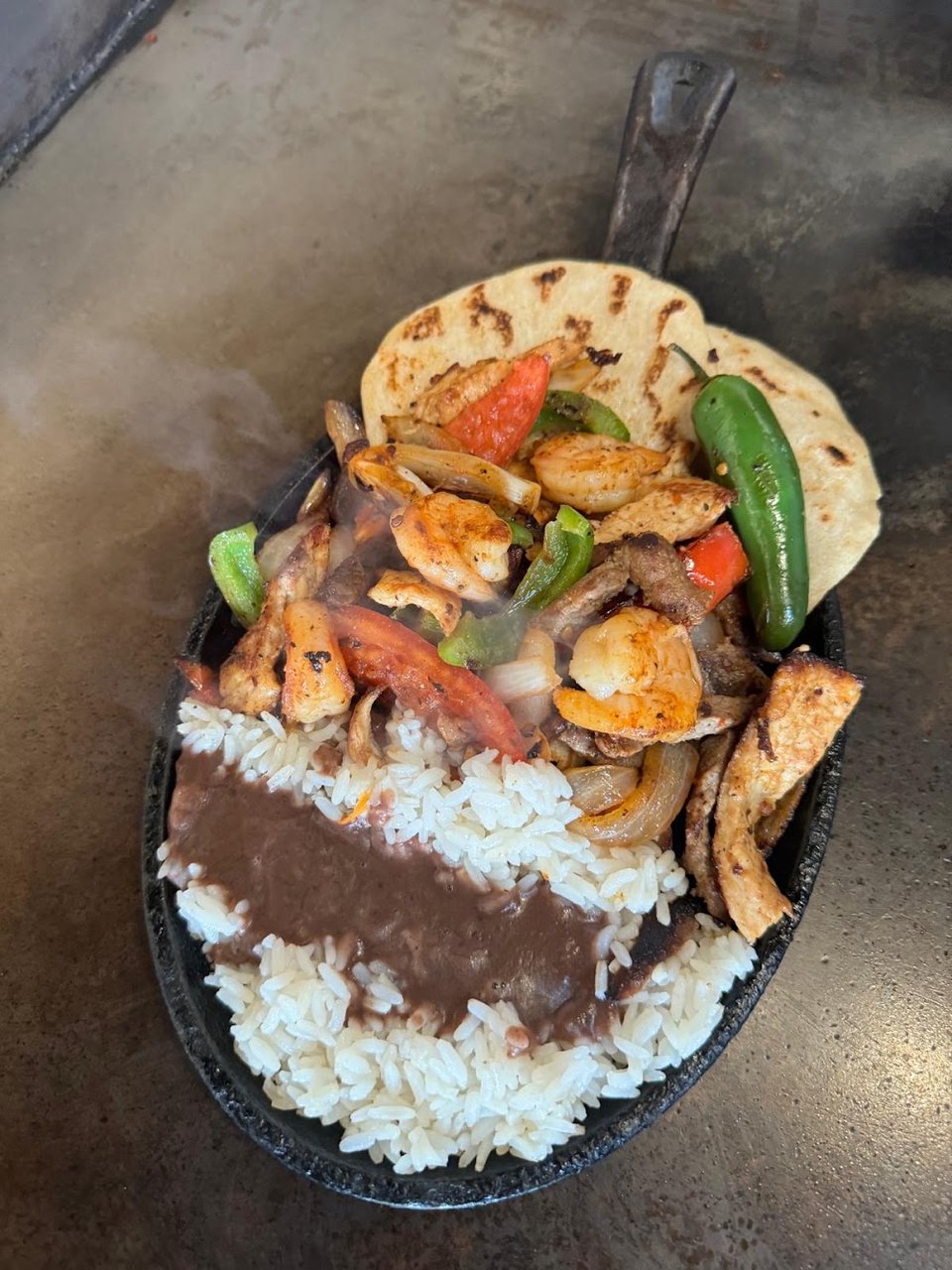 Fajitas De Camaron